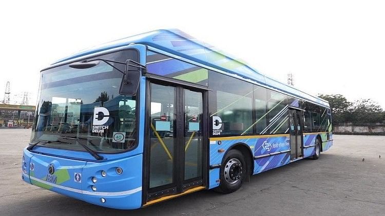 Delhi: Only EV, CNG and BS-6 diesel buses will run in NCR.