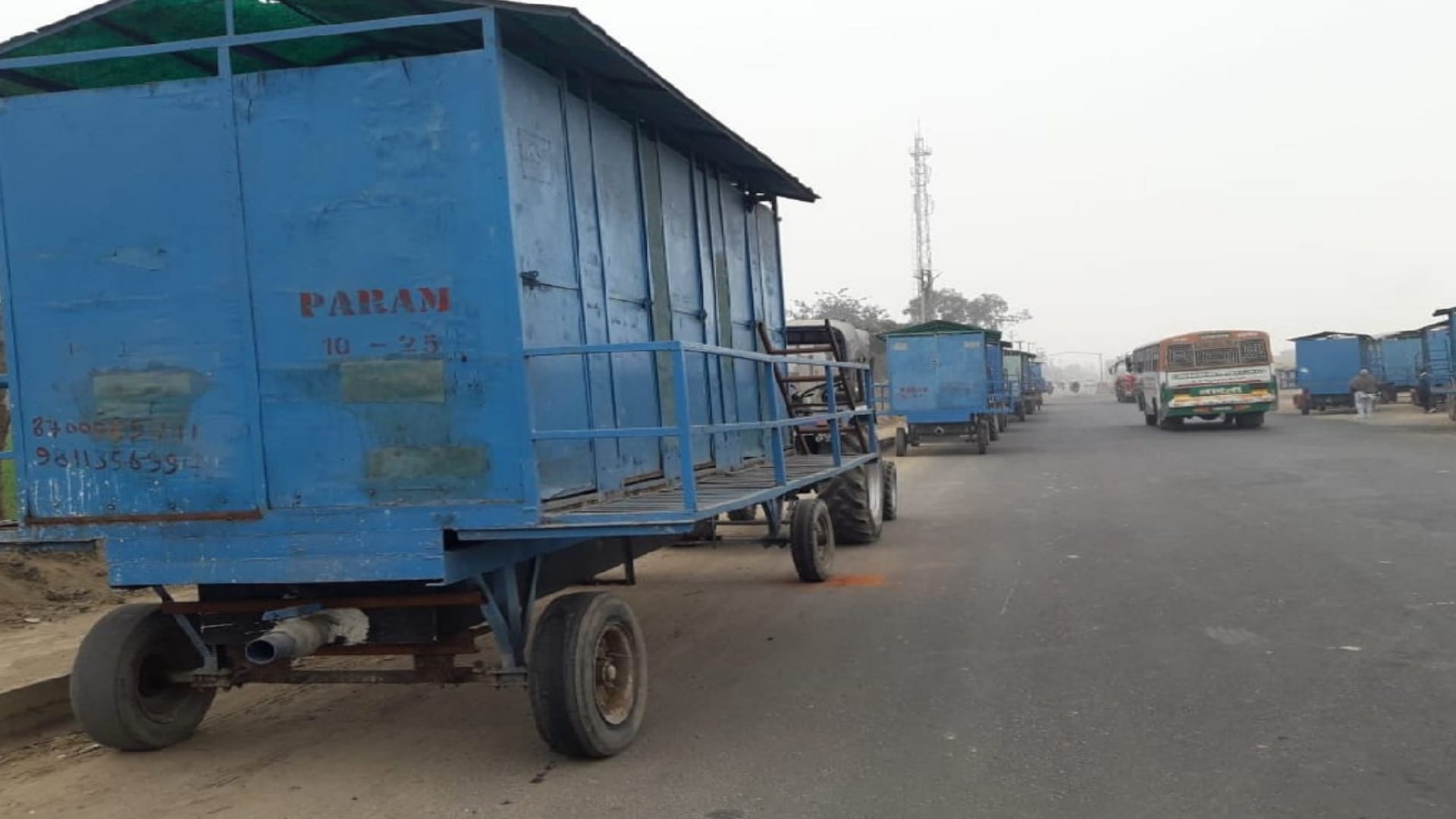 Bharat Jodo Yatra: More than two hundred leaders reachs Baghpat in sixty containers along with Rahul Gandhi