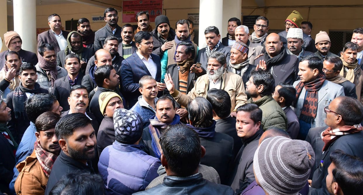 Lawyer distraught by the death of a colleague injured in the attack