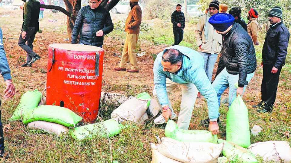 Live Bomb Found Near Punjab CM Bhagwant Mann Residence in Chandigarh