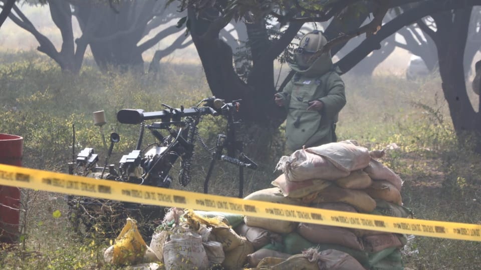 Bomb shell found near residence of Chief Ministers of Punjab and Haryana in Chandigarh today update news