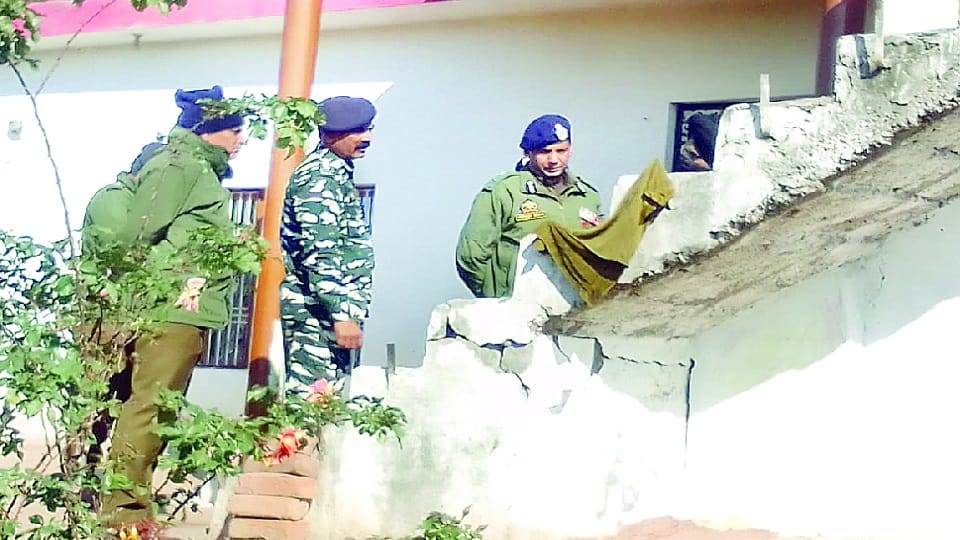ITBP jawan lost brother first day Dhangri terror attack, four year son in morning