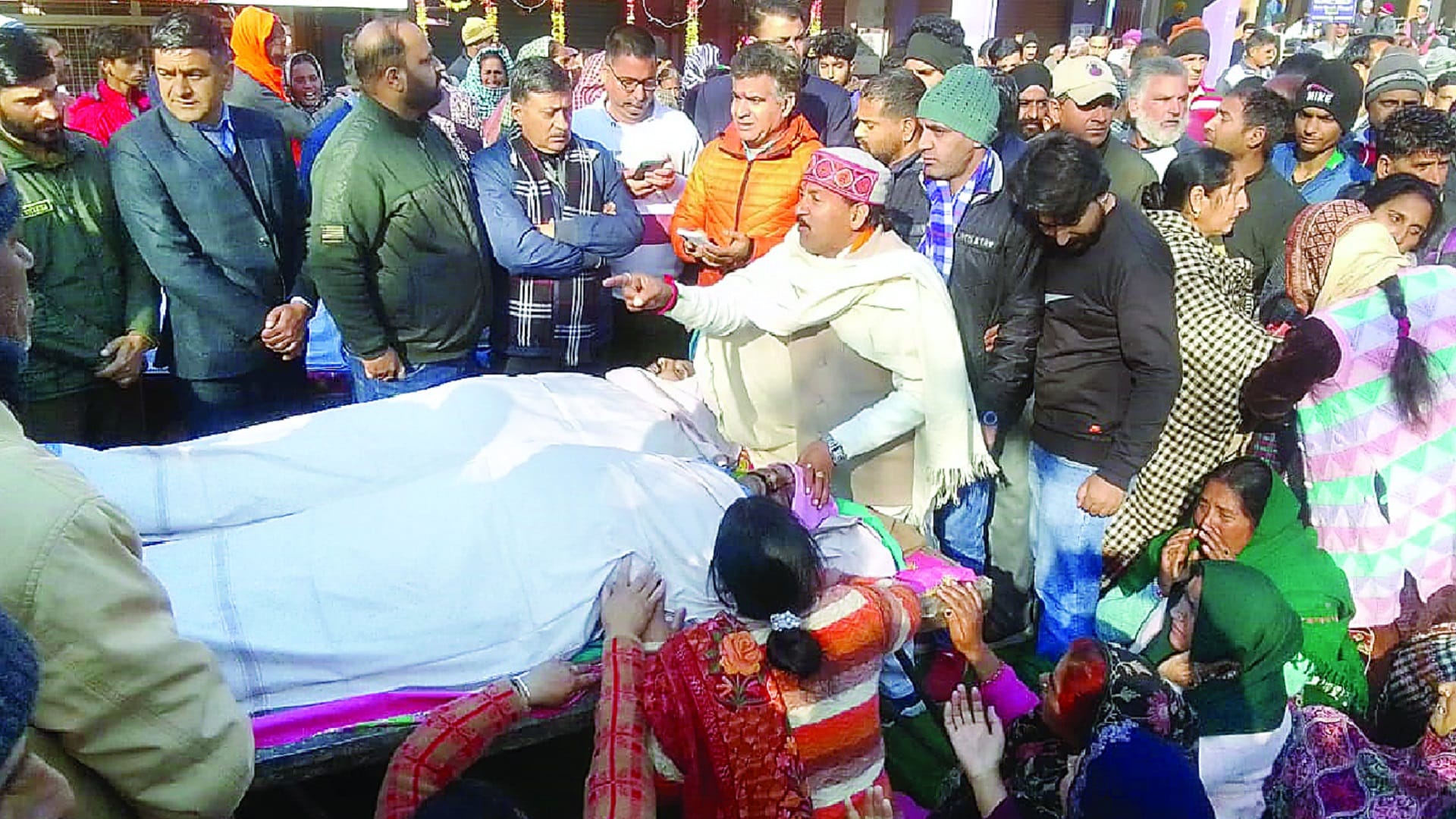 ITBP jawan lost brother first day Dhangri terror attack, four year son in morning