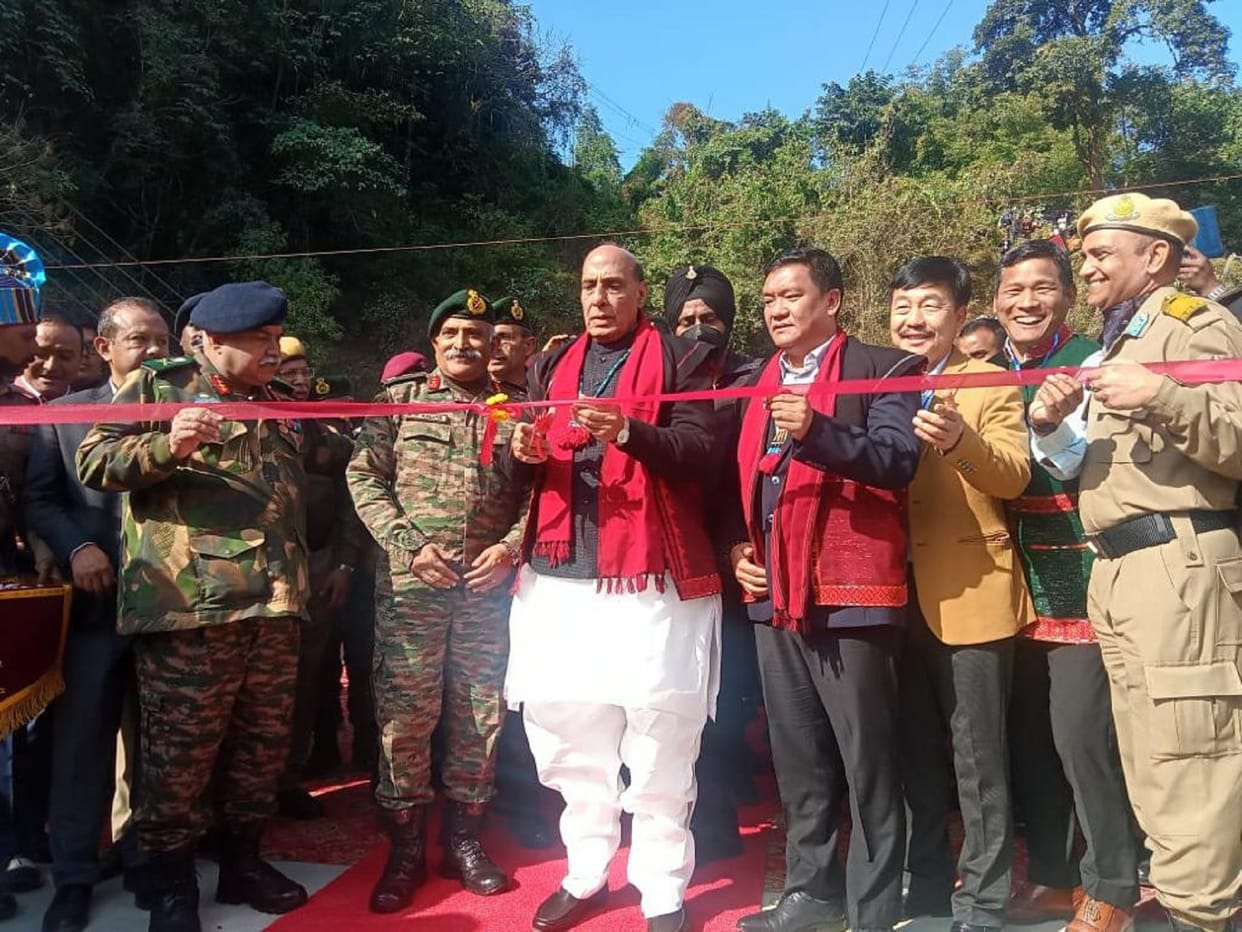 Rajnath Singh Arunachal Pradesh Visit BRO To Open Key Infra Projects Focus On Connectivity, Security
