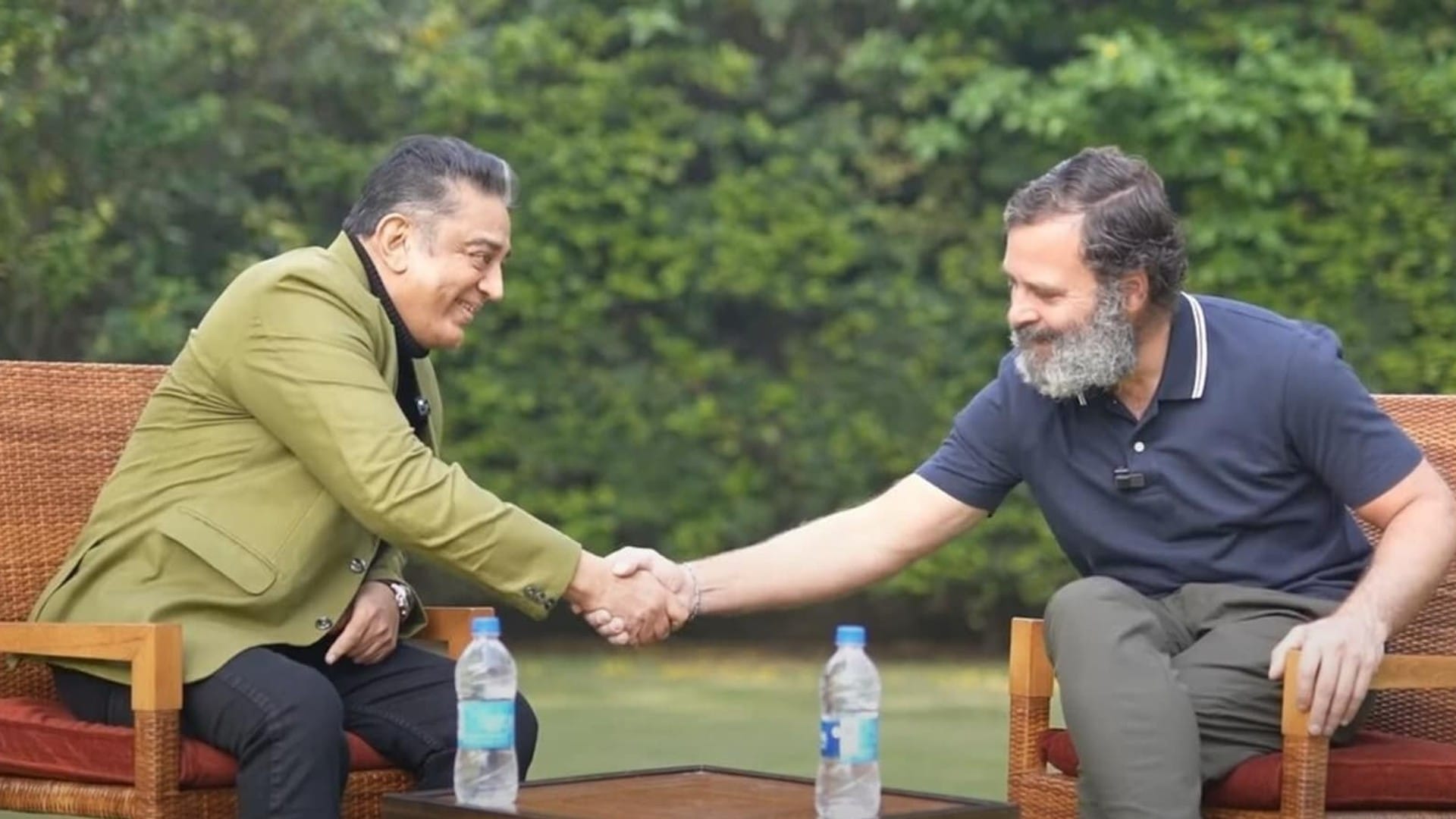 Kamal Haasan apologize to mahatma Gandhi for film hey ram in discussion with Rahul Gandhi Bharat Jodo Yatra