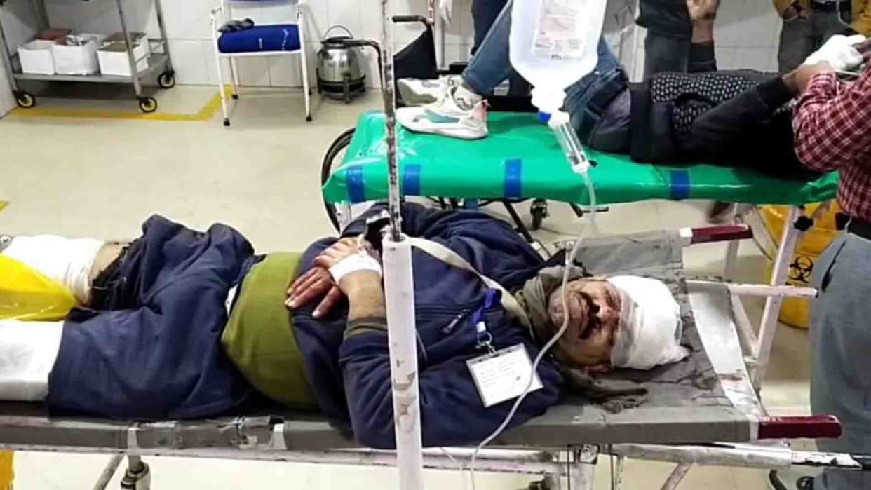 Etawah News: District Training Commissioner hit by train, injured