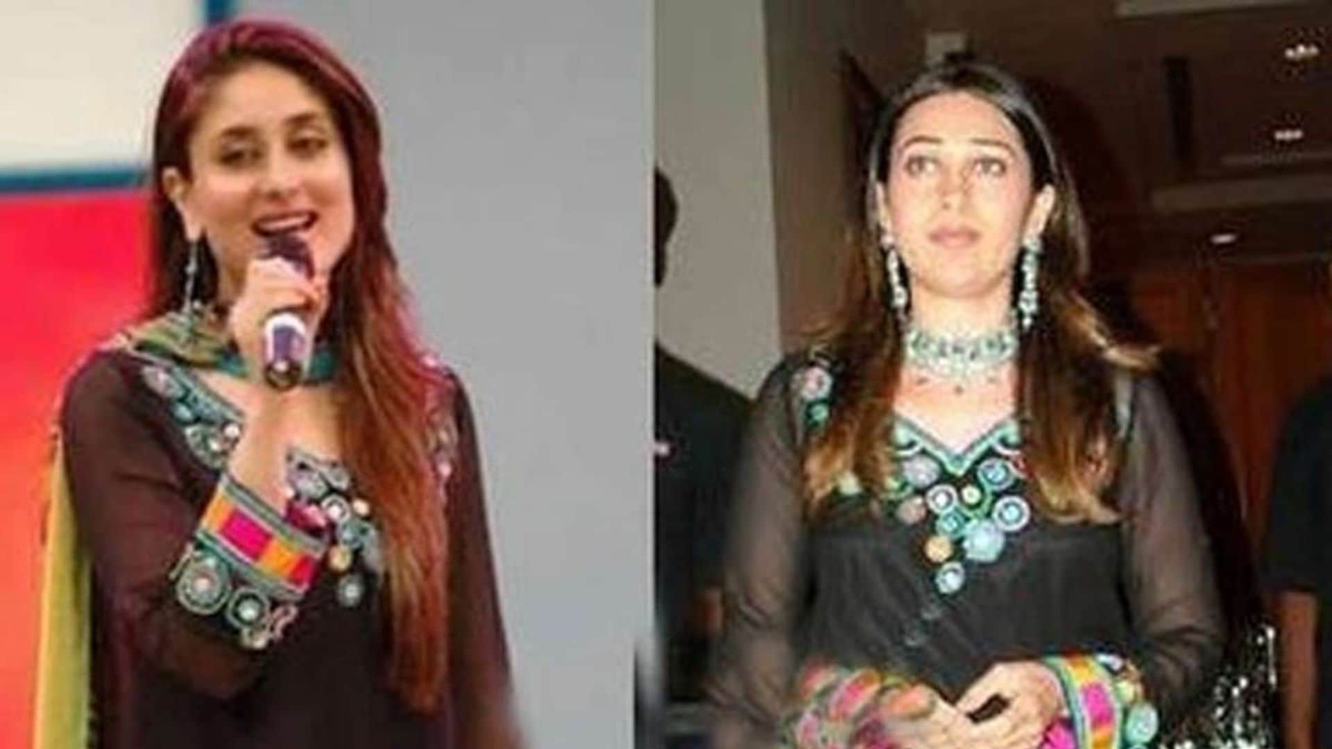 actresses wore similar dress trolled kareena kapoor  alia bhatt shilpa sonakshi karishma kapoor