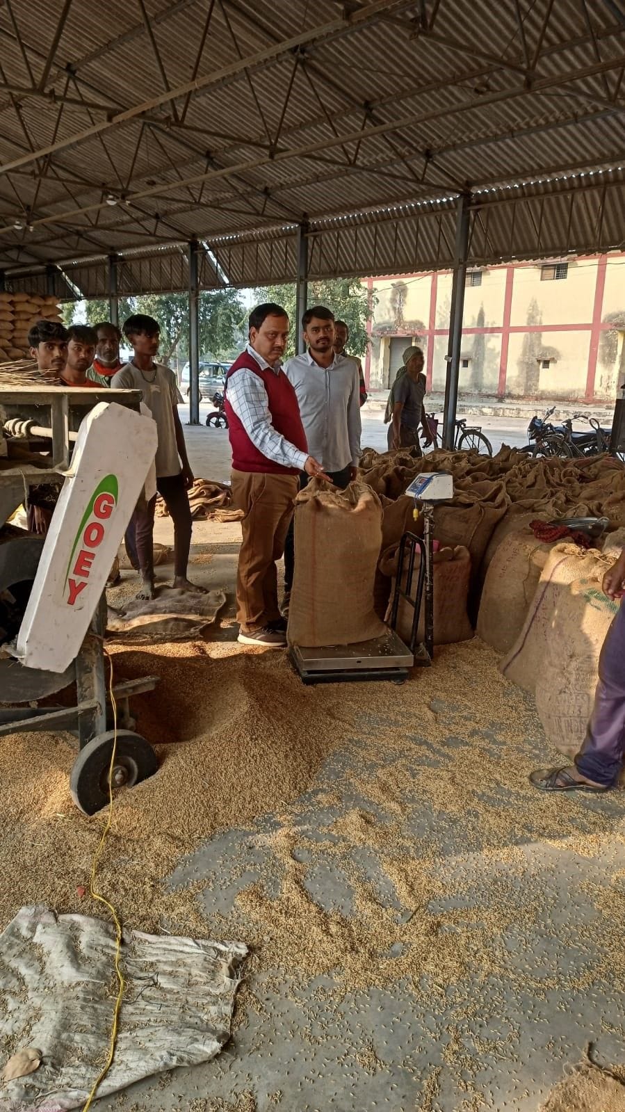 11,627 farmers sold paddy of Rs. 175 crore at procurement centre in two month