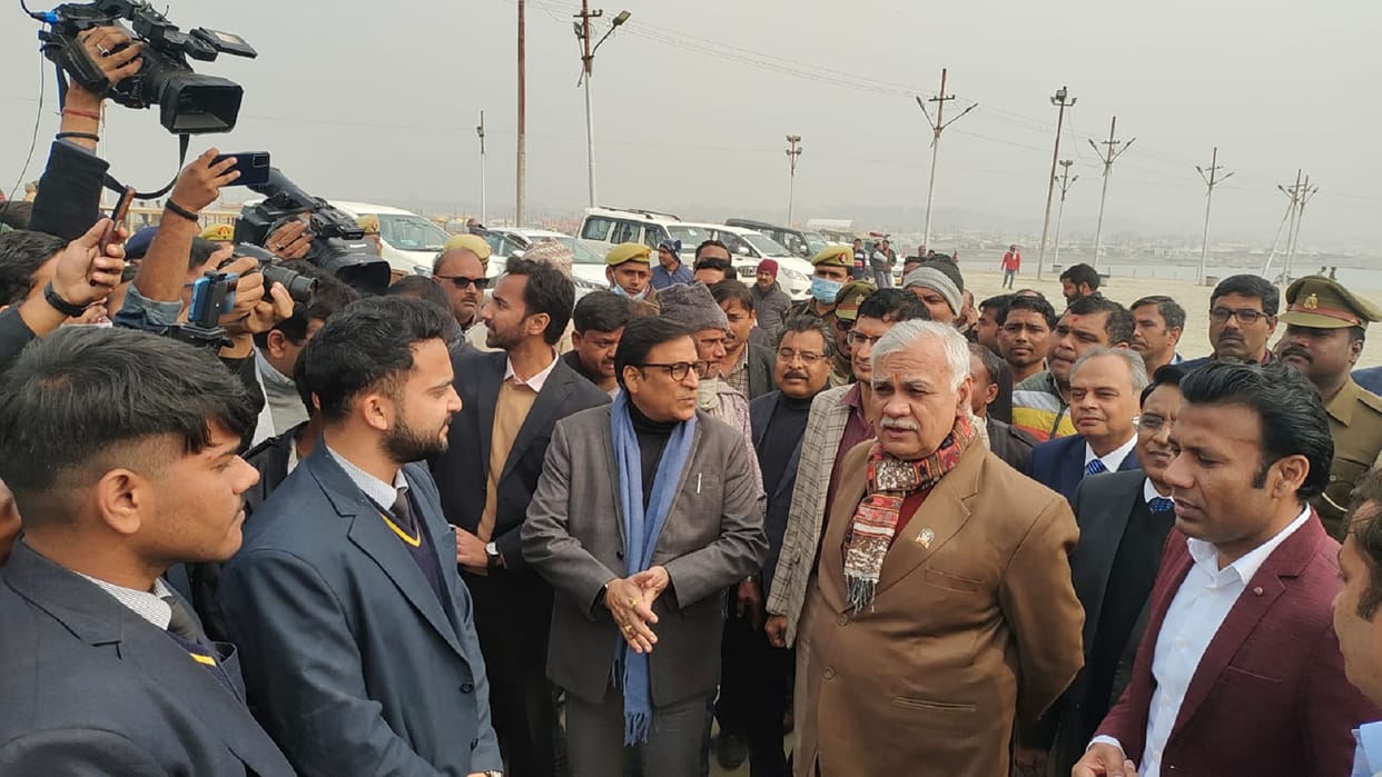 Chief Secretary will test the preparations for Magh Mela today, the fair will start with Paush Purn