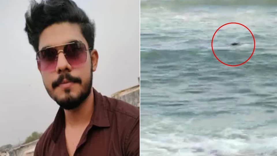 Mother wept after seeing the dead body of software engineer son who died by drowning in the sea
