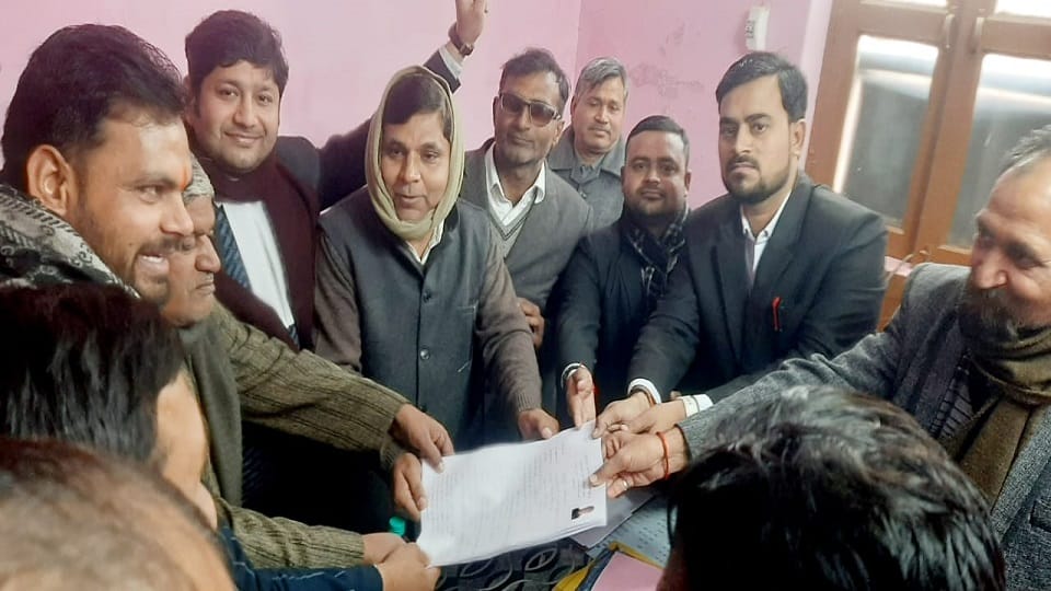 Hathras District Bar Association 16 nominations voting held on January 11
