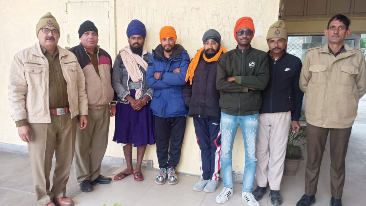 Four arrested for attacking father and son with sword in Sonipat