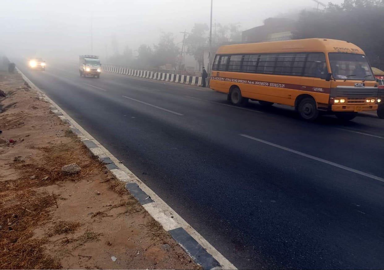 Melting increased in North India due to icy winds