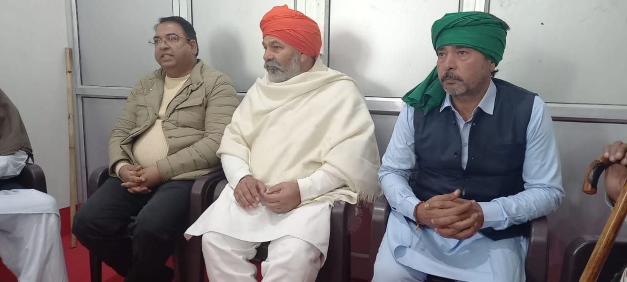 Muzaffarnagar: Rakesh Tikait asks investigation that why 35 thousand CCTV was installed in Agra for two lakhs,
