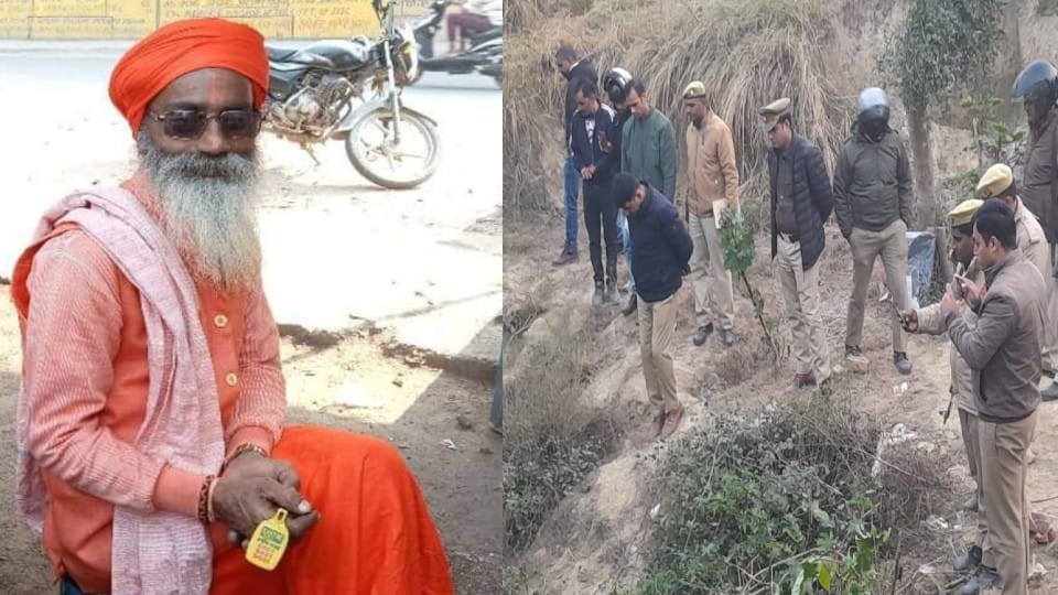 Police arrested two accused for killing the monk in Agra
