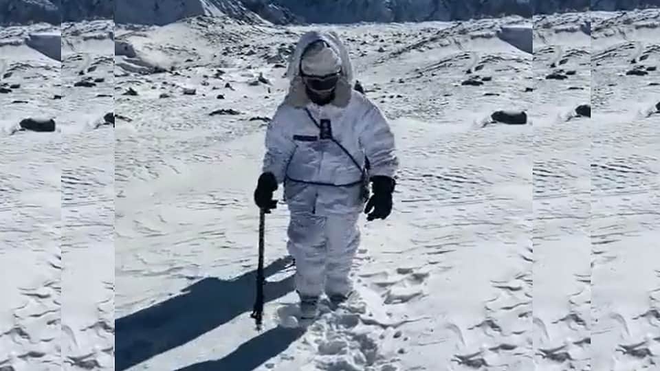 CAPT SHIVA CHOUHAN FIRST WOMAN OFFICER TO BE DEPLOYED AT THE WORLD HIGHEST BATTLEFIELD