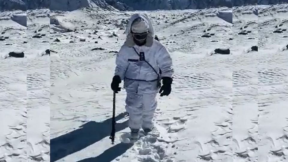 CAPT SHIVA CHOUHAN FIRST WOMAN OFFICER TO BE DEPLOYED AT THE WORLD HIGHEST BATTLEFIELD