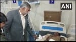 Prahlad Patel convoy car collided with bus