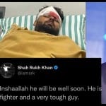 ऋषभ पंत के लिए शाहरुख खान ने दुआ की