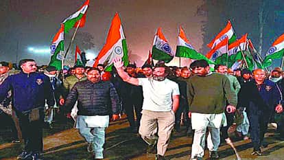 भारत जोड़ो यात्रा।