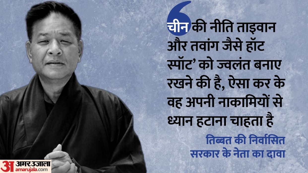Tibetan Sikyong: Infiltration on Indo-Tibet border happens from China, not in favor of resolving dispute
