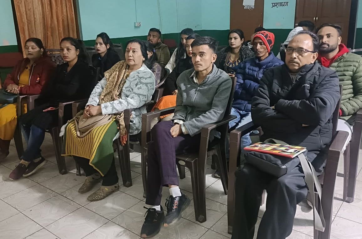 Meeting of Folk Singer In Almora