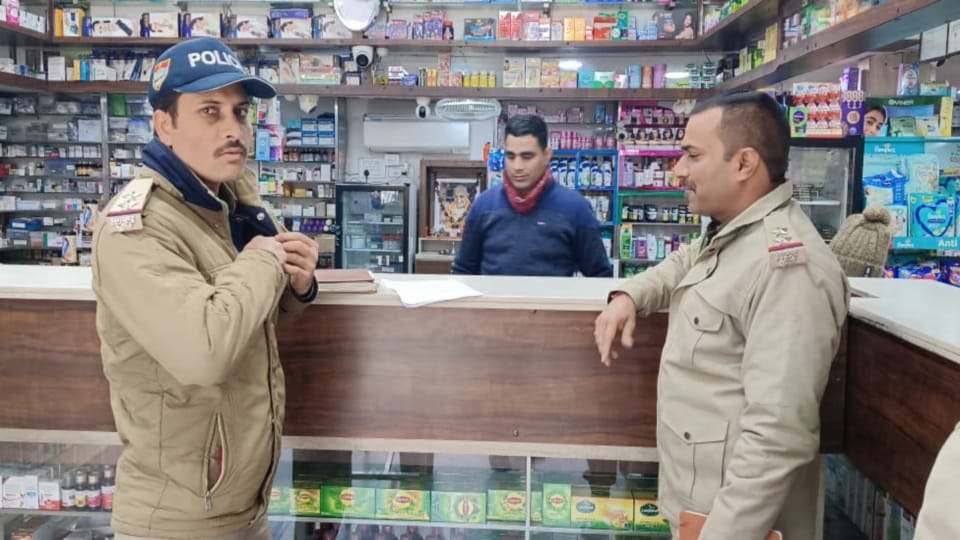 Haridwar Police raids on 500 medical stores due to Drugs Free Devbhoomi Mission 2025