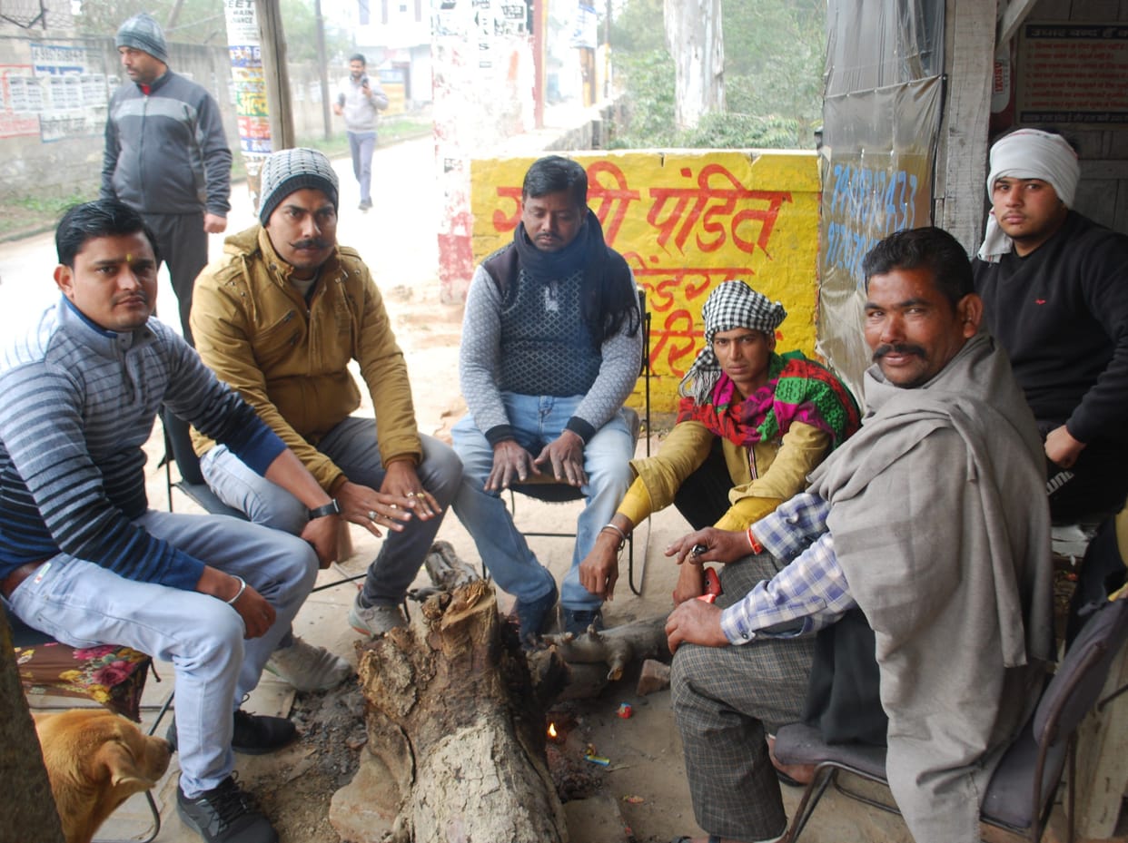 Hathras: Sun came out for a while, then Galan released sixes