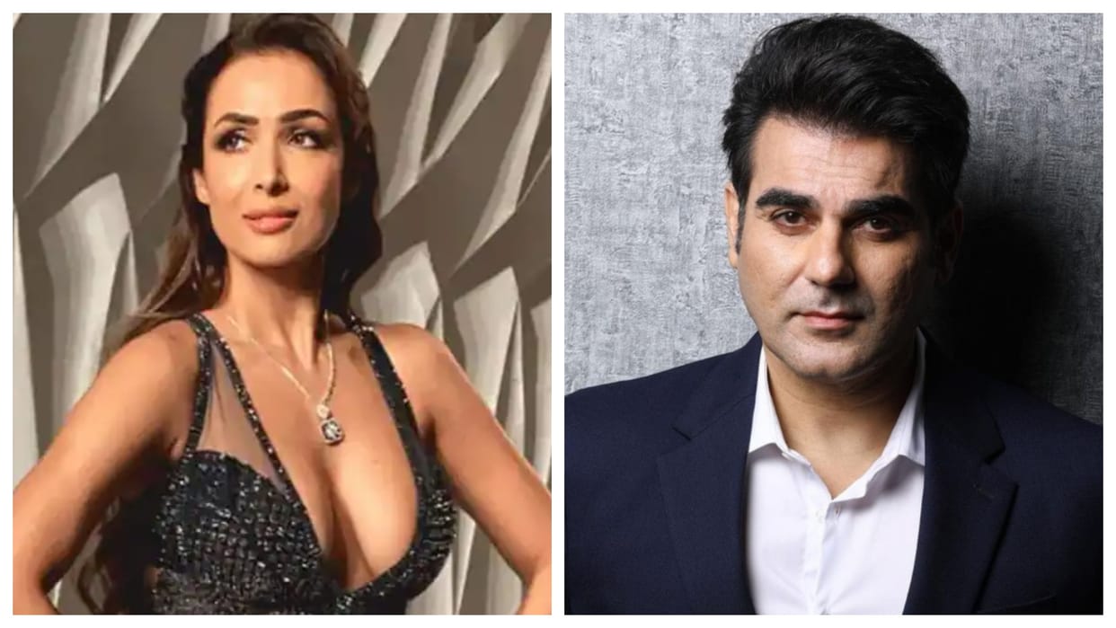 Malaika Arora ignored Arbaaz khan both spotted at bandra netizens asked about arjun kapoor
