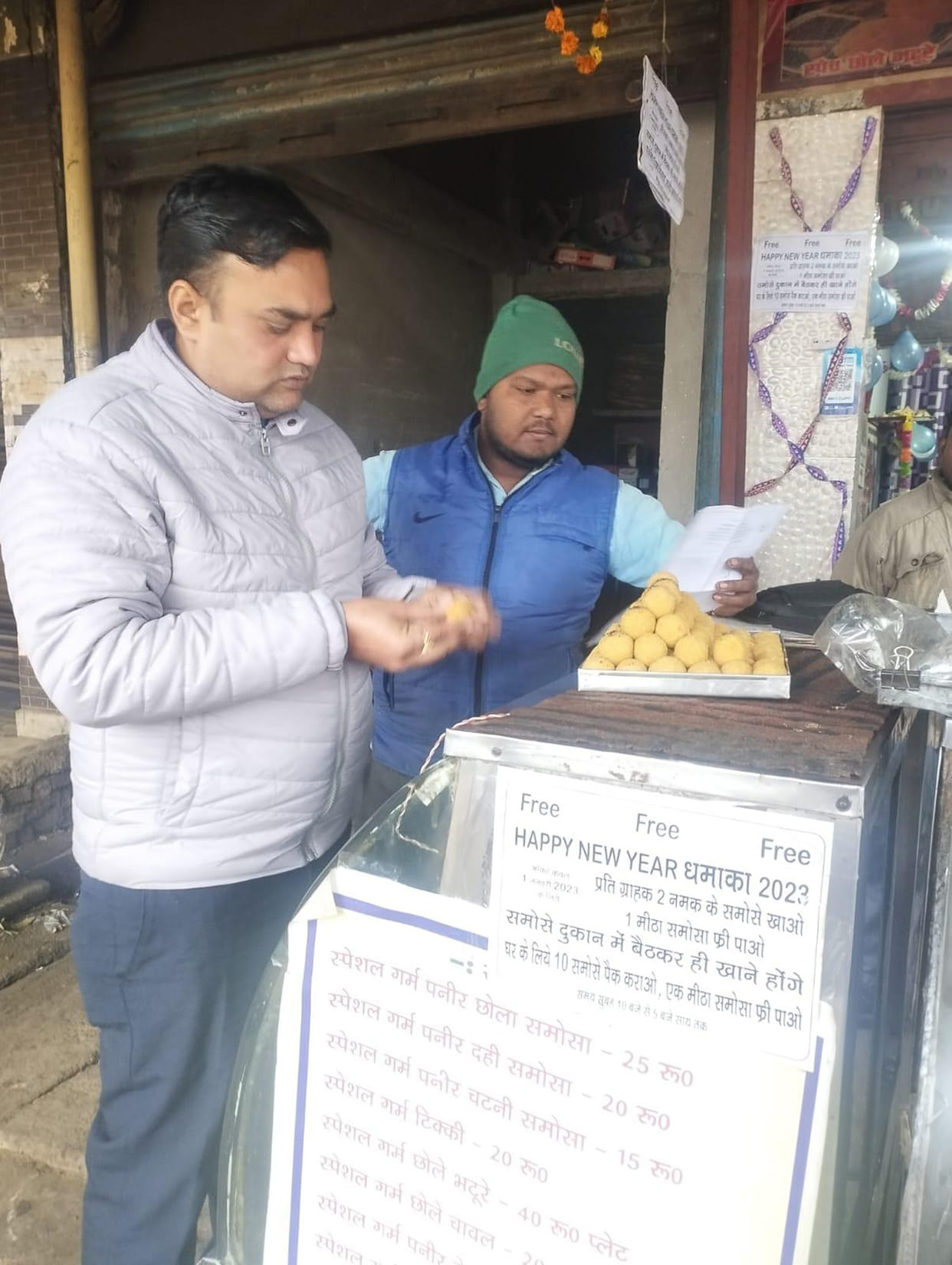 Food inspector took a sample of laddoos and sent them to the laboratory
