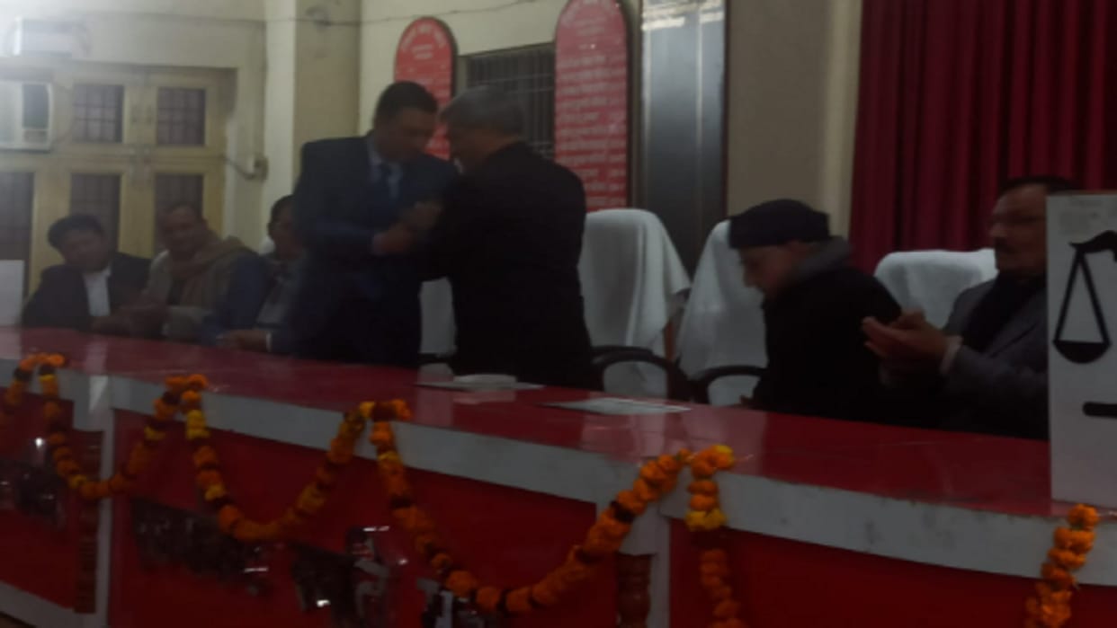 Muzaffarnagar News: Bar Association President Anil Jindal including 23 office bearers took oath