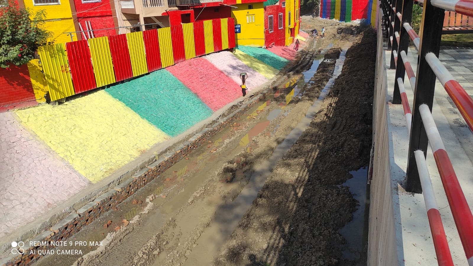 Ready to welcome the guests, the drain has been made beautiful, the houses have become canvas
