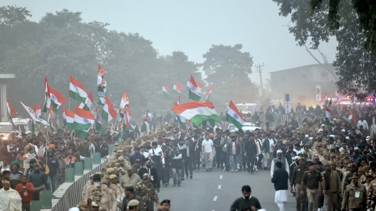 Jammu Kashmir: Three observers appointed India Jodo Yatra, Lakhanpur will be the first stop