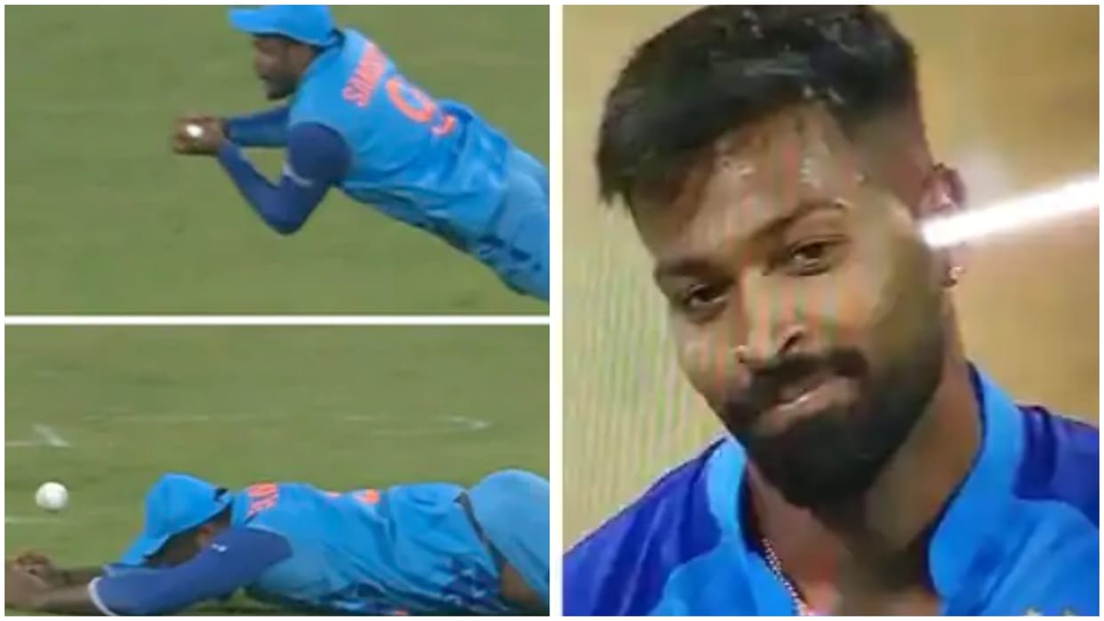 IND vs SL 1st T20: Sanju Samson's bat did not work, left important catch, reaction of captain Hardik Pandya
