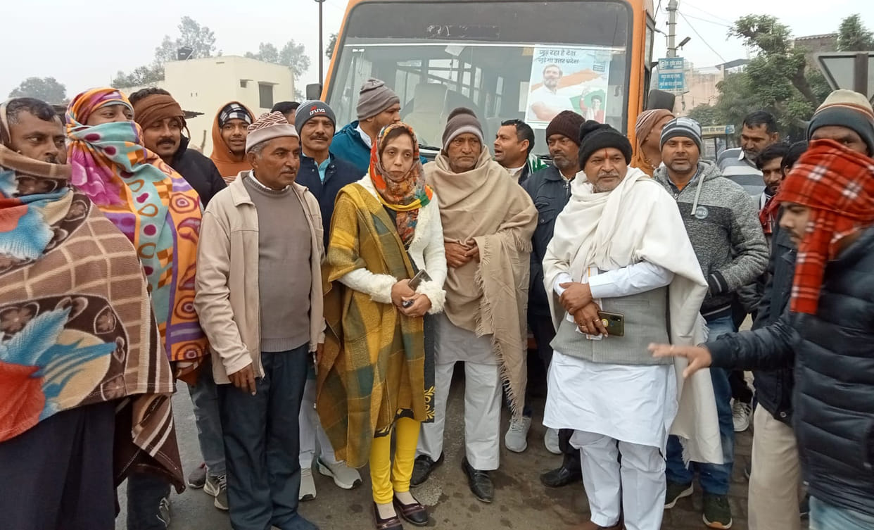 Hundreds of workers reached Delhi from Deoband in Rahul Gandhi's Bharat Jodo Yatra