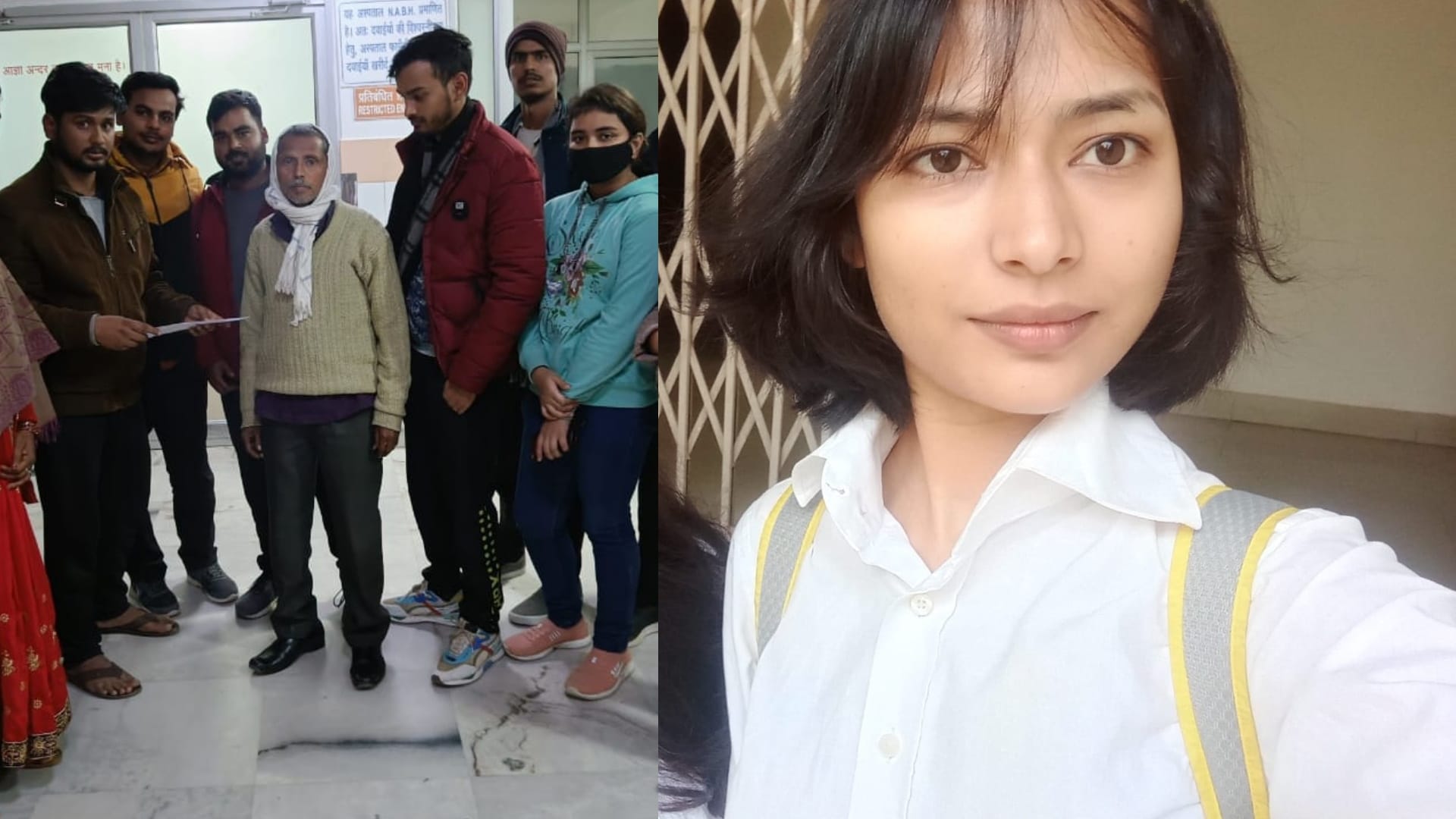 greater noida three wengineering students met accident one girl sweety in coma daughter of farmer