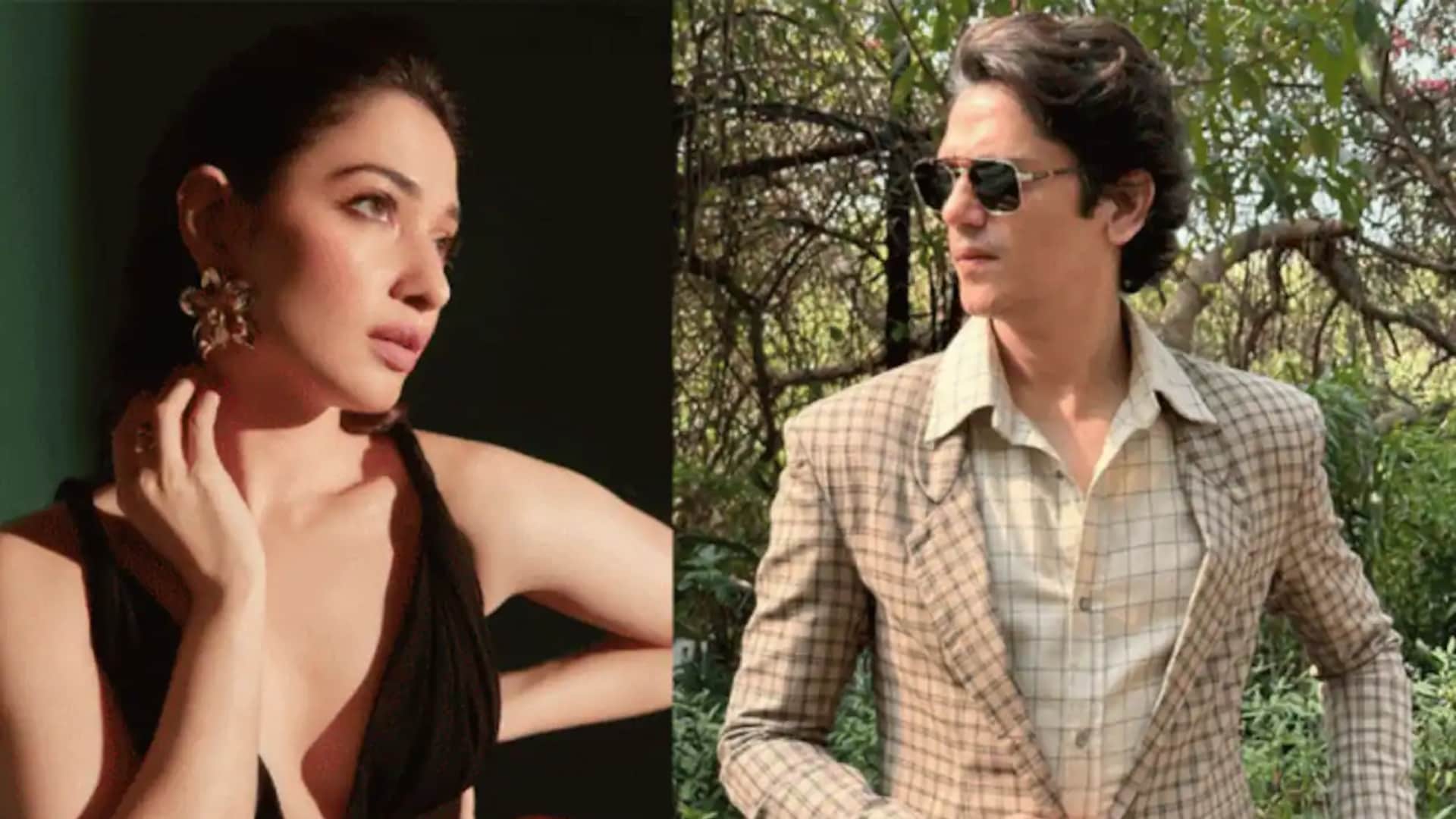Tamannaah Bhatia Rumoured Boyfriend Darlings Actor Vijay Verma Revealed The Lunch Date Shares Photo