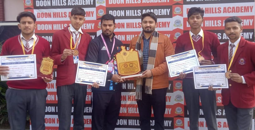 Excellent performance of students in Kabaddi of Indian Sports National Games