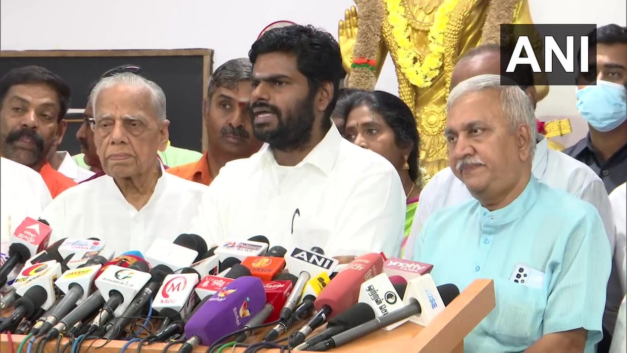 resignation of actor from Tamil Nadu BJP,  Annamalai  says- No regret over those leaving party