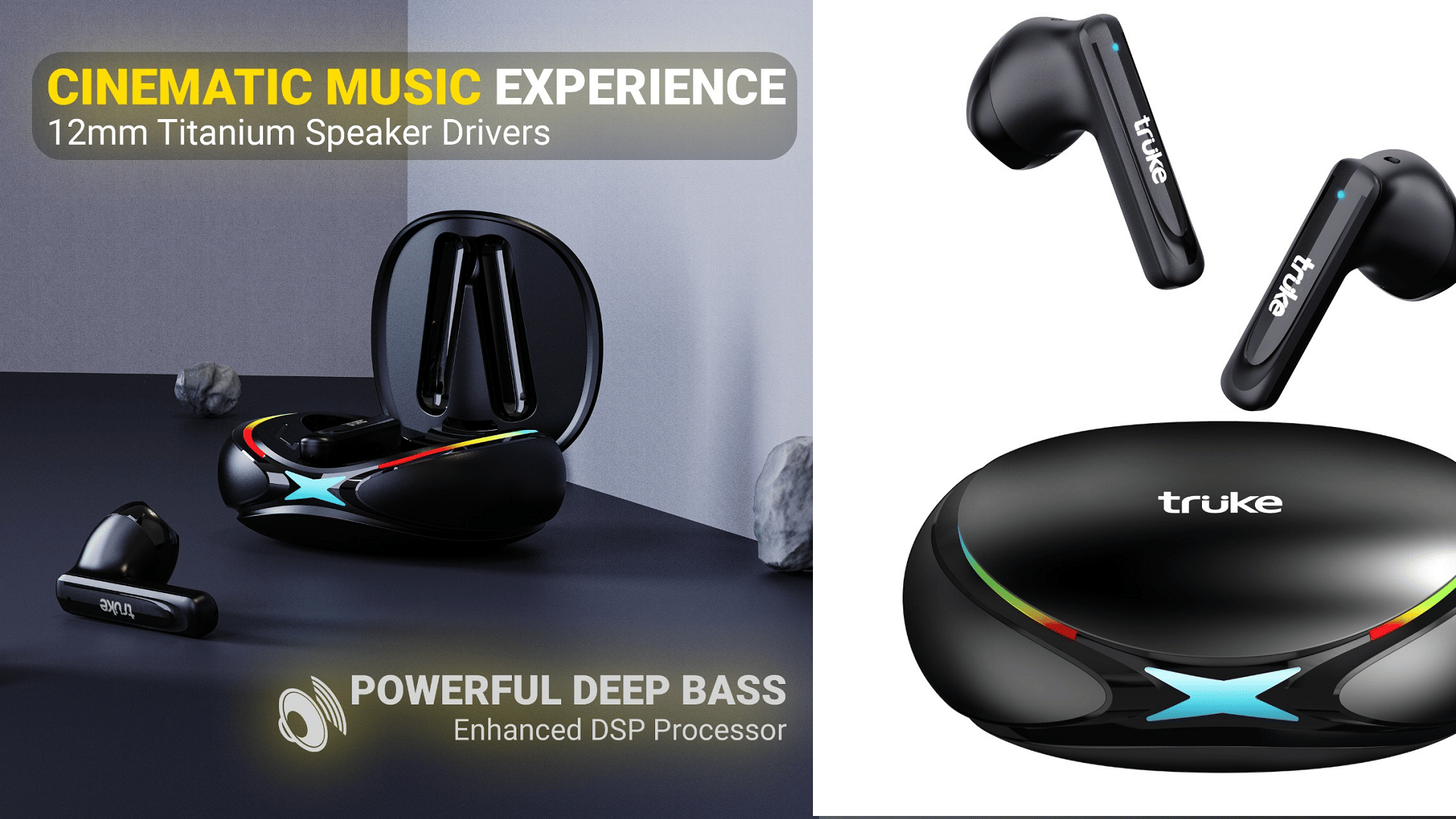 Truke BTG X1 Gaming Earbuds Launched At An Introductory Price of INR 999