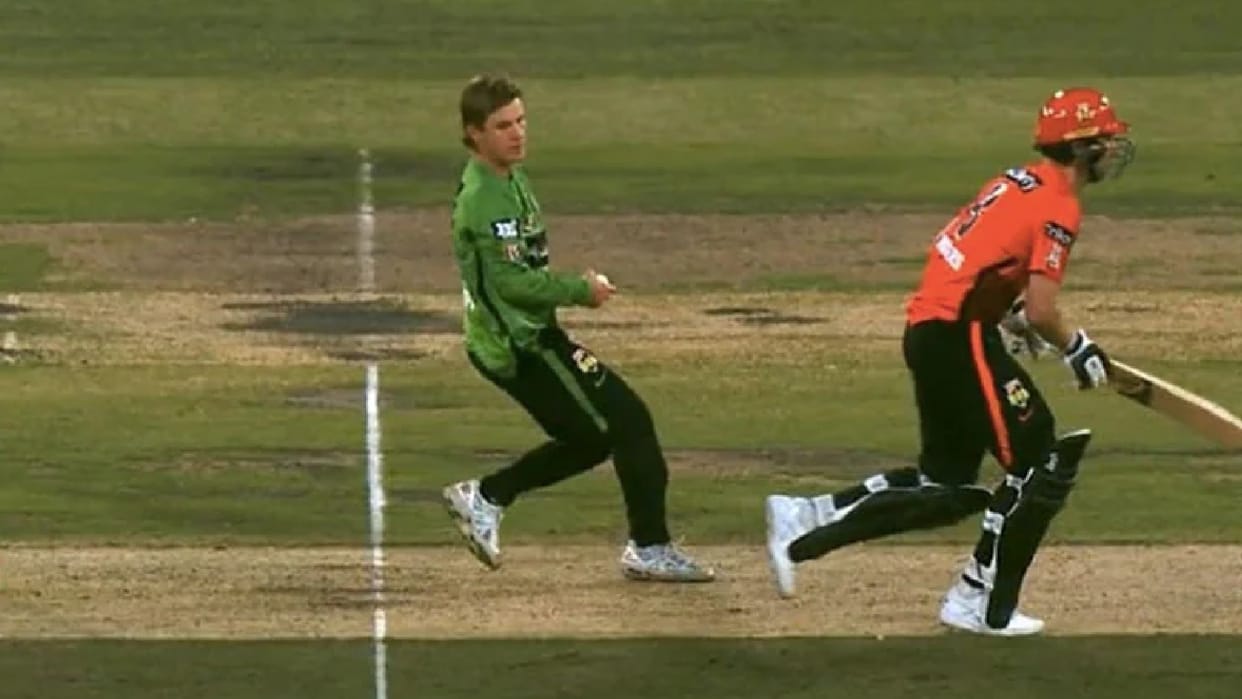 Video Adam Zampa did mankading like Ashwin in Big Bash League but batsman was not out know the whole matter
