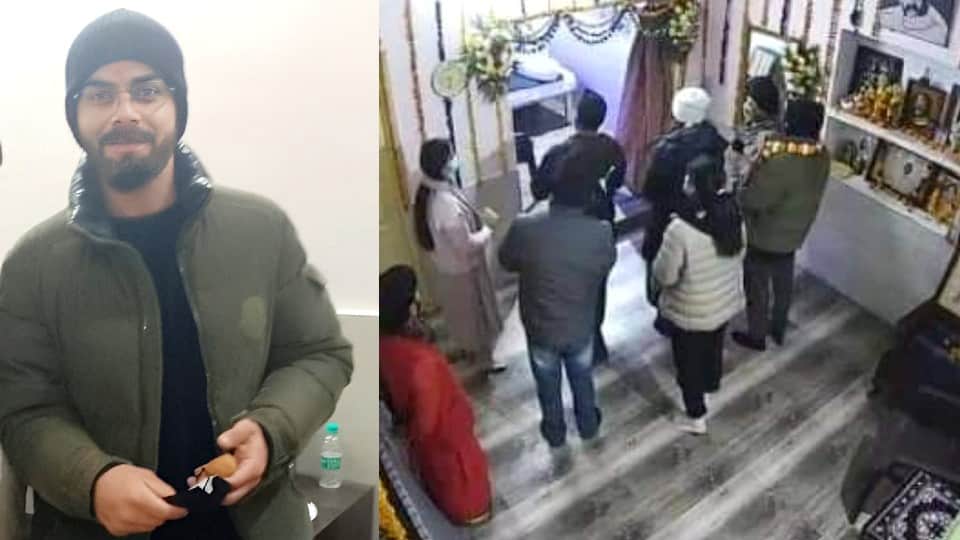 Virat Kohli and Anushka Sharma reached Vrindavan and worships Baba Neev Karori ashram in Mathura
