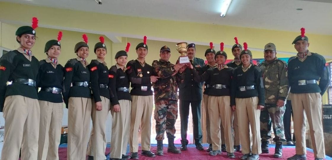 NCC's Charlie Company won the champion trophy