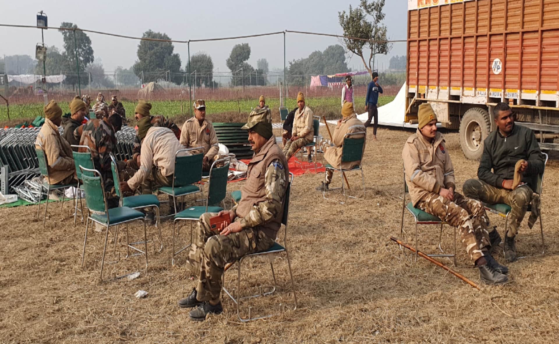 Bharat Jodo Yatra:  third day of Bharat Jodo Yatra in UP, see in picture