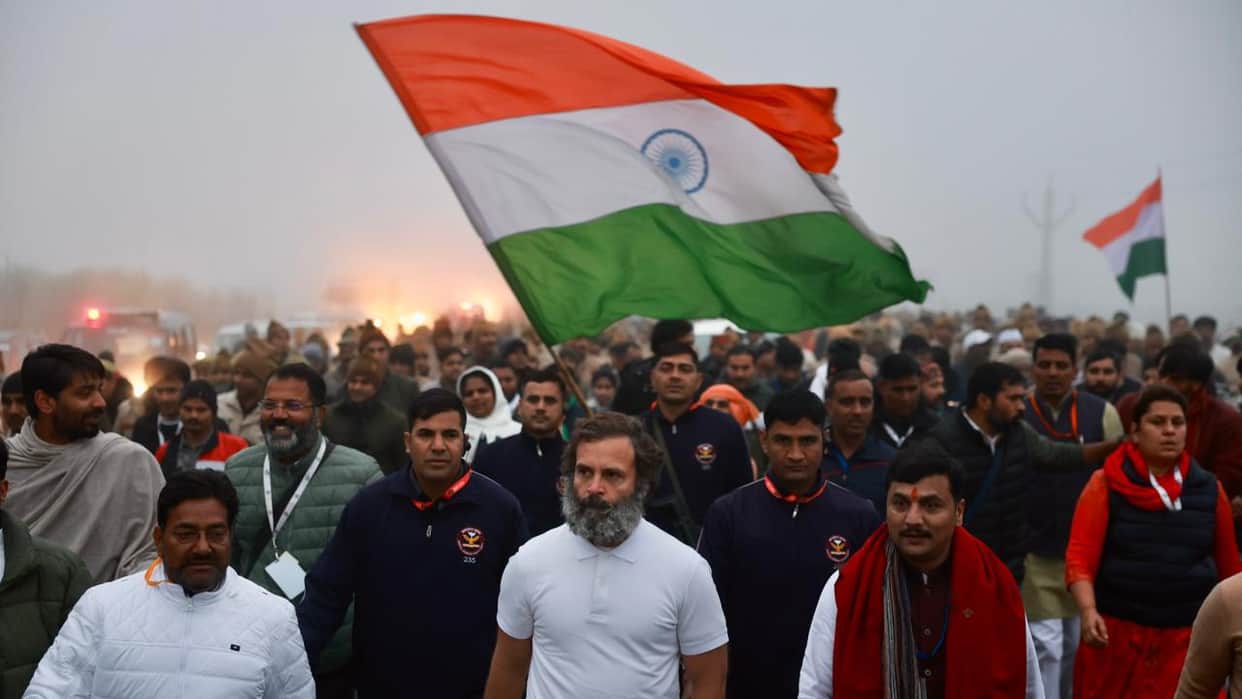 Bharat Jodo Yatra: Rahul Gandhi did not garland statue of Chaudhary Charan Singh, disappointed in RLD workers