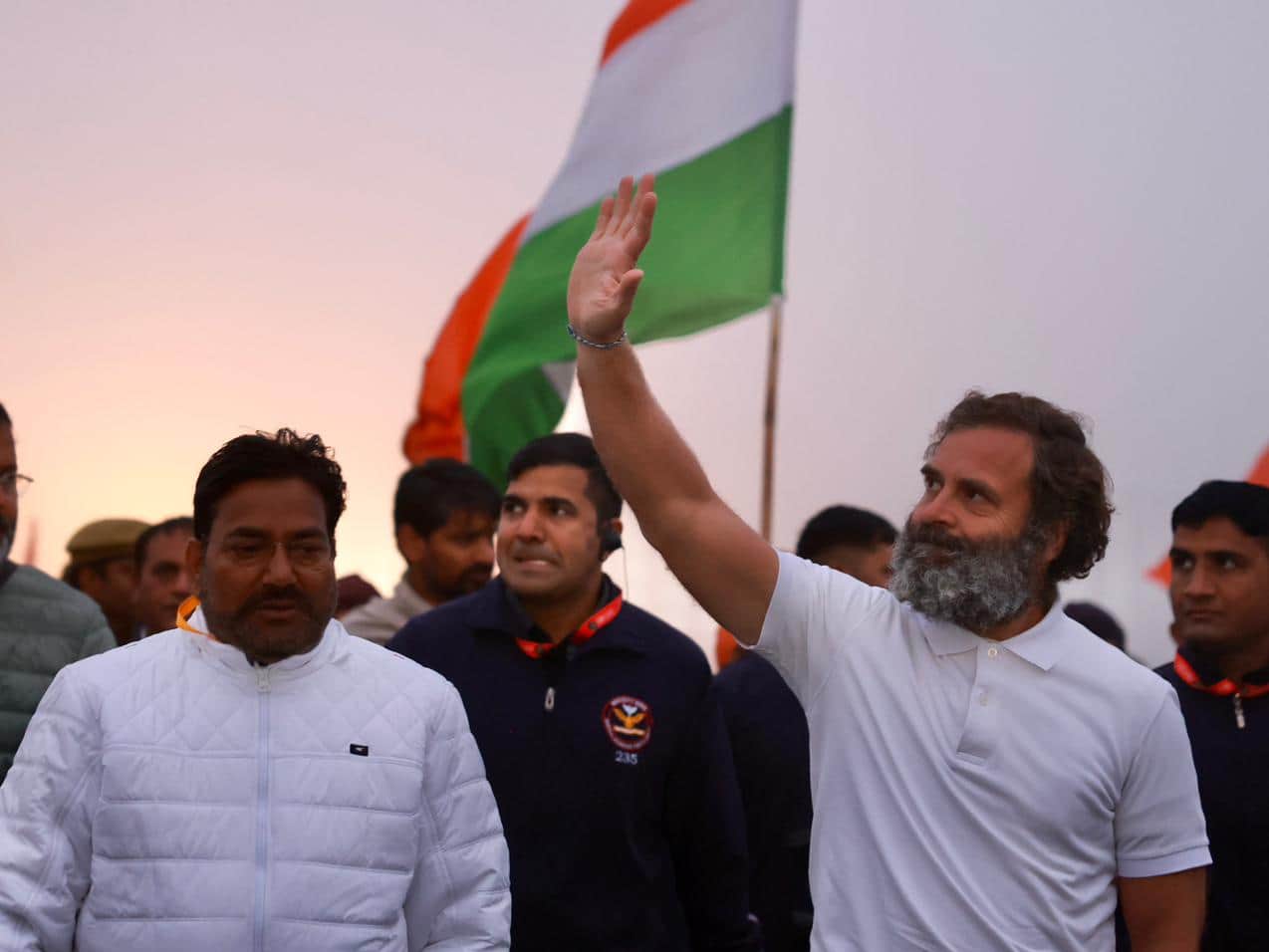 Bharat Jodo Yatra: Rahul Gandhi did not garland statue of Chaudhary Charan Singh, disappointed in RLD workers