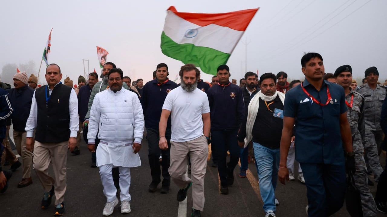 Bharat Jodo Yatra: Rahul Gandhi did not garland statue of Chaudhary Charan Singh, disappointed in RLD workers