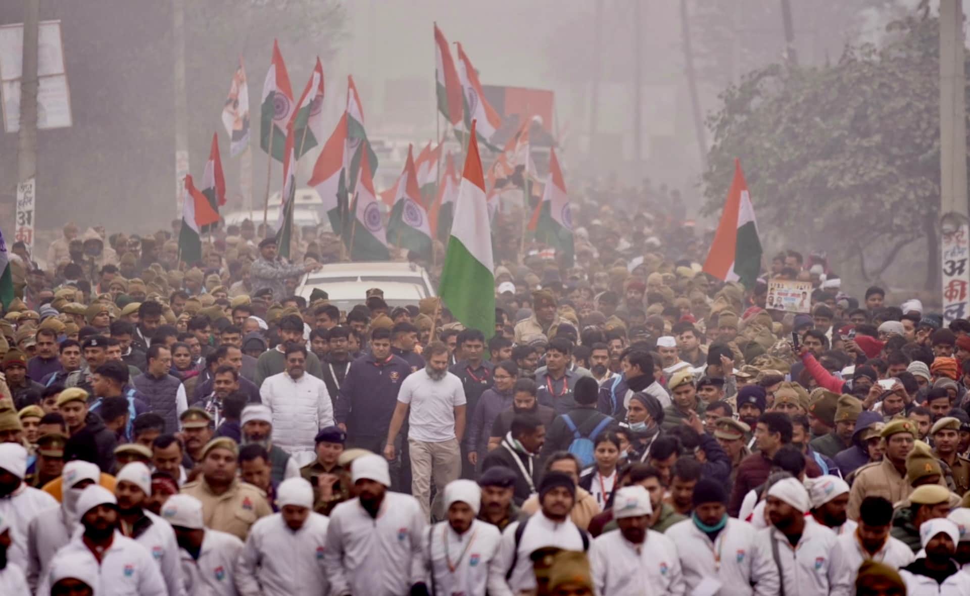 Bharat Jodo Yatra: Rahul Gandhi did not garland statue of Chaudhary Charan Singh, disappointed in RLD workers