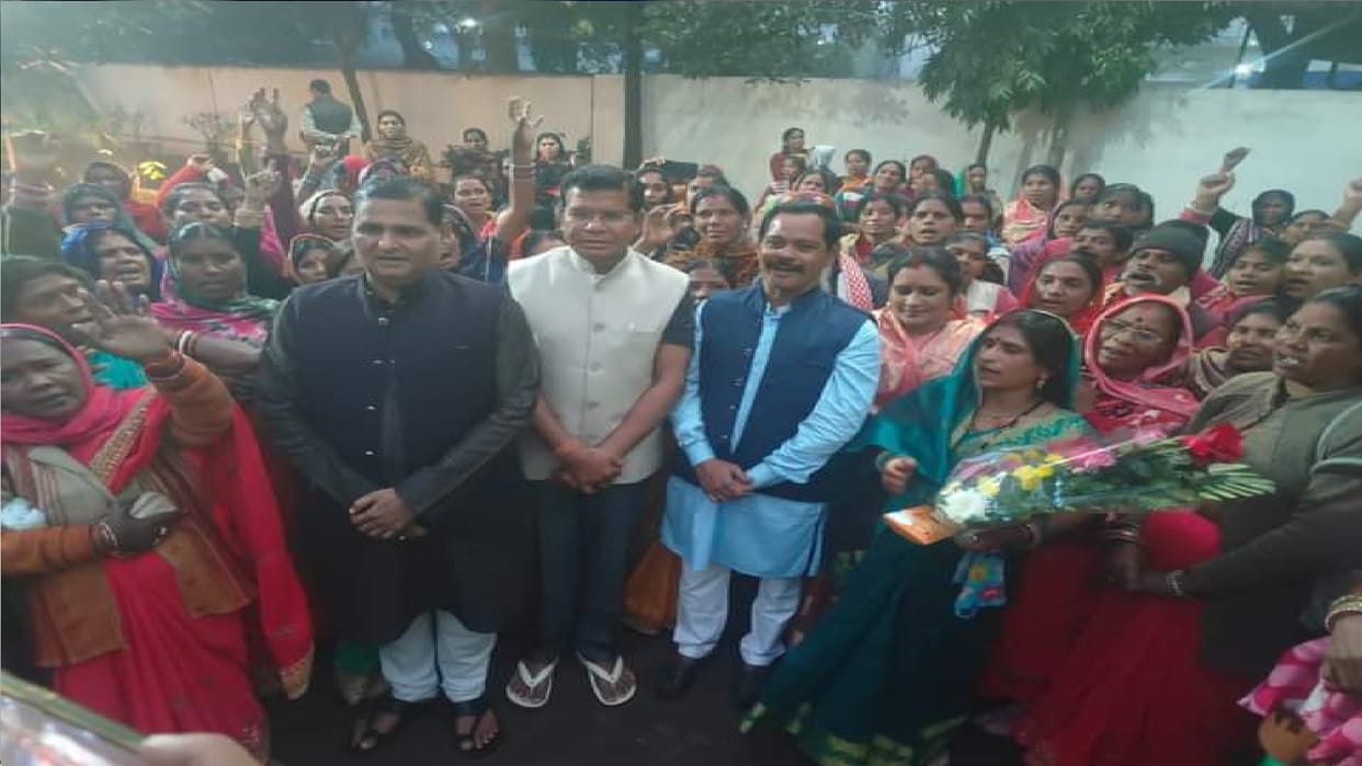 137 people entered chhattisgarh Congress in bilaspur