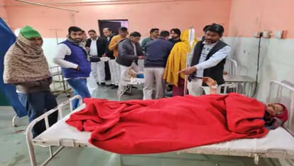 Crime Firing on gangster Vikram Gurjar in Alwar opened fire in front of the police in Behror hospital